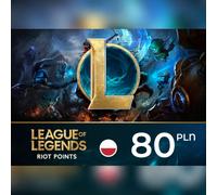 League of Legends Riot Points 80 PLN Key - POLAND