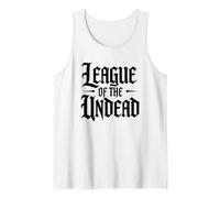 League of The Undead Halloween Testo spettrale Canotta
