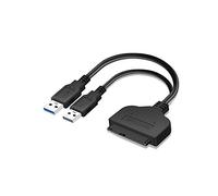 LEAGY USB 3.0 a 6,3 cm SATA III Cavo Adattatore Ponte W/Uasp ad Alta Velocità di Trasferimento Dati Protocollo Supporto SATA al Convertitore USB 3.0 per SSD HDD SSD Drive
