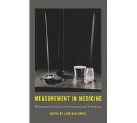 Leah McClimans Measurement in Medicine (Copertina rigida)