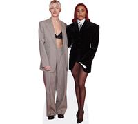 Leah Williamson And Alex Scott (Duo 2) Mini ritaglio di celebrità