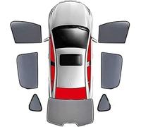 LeaHY Tendine Parasole Auto per Audi A3 Sportback 8V 2013 2014 2015 2016-2020, Auto Prima Lunotto Finestrini Laterali Block Raggi UV Traspirante Visiera Auto Accessori,7pcs