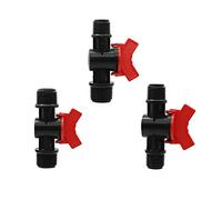 Leak-proof pipe hose fittings Male thread Coupling Pipe Irrigation Water Hose Switch PVC Pipe Valve Gardening Tools and Equipment 20 Pcs ( Color : 1I2 Inch to 1I2 Inch , Diameter : 1/2'' ) Brass Hose