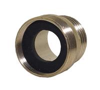 Leak-proof pipe hose fittings Shower Tap Garden Faucet Changeover M22 Inner Thread/M24 Outer Thread Water Connector Water Purifier Connector 20 Pcs (Color : Green, Diameter : 3/4'')