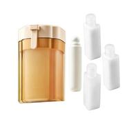 Leak Proof Travel Bottles Set | Portable Refillable Toiletry Containers | Silicone Shampoo Conditioner Travels Bottle Kit | Squeeze Empty Cosmetic Storage for Travel Bathroom Gym Holiday Trip Indoor