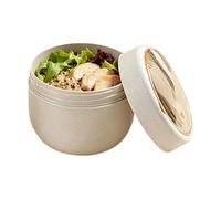 Leakproof Soup Meal Prep Containers - Lunch Bowls With Spoon For School