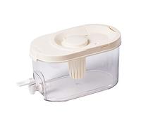 Leakproofing Seal Fridge Drink Dispenser, Faucet Easy Dispense Beverage Dispenser Space Saving Cold Lemonade Stand for Kitchen Home Party Fridge (Ellipse)