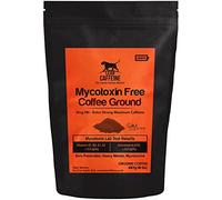 Lean Caffeine Caffè ad Alta Caffeina Macinato 227g | Bulletproof Coffee Super Pulito da Micotossine Pesticidi e Metalli Pesanti | Caffè Forte Macinato Senza Acido il Più Pulito e Forte del Regno Unito