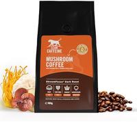 Lean Caffeine Caffè Macinato ai Funghi 908g | Polvere di Estratto di Funghi | Miscela di Funghi Lion's Mane, Reishi, Cordyceps & Agaricus Blazei | Caffè Bulletproof Senza Micotossine
