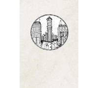 Leaning Into The Beautiful - New York Themed Lined Journal, A5, Simple and Clean Design to Put Down Your Thoughts, 120 Pages
