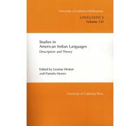 Leanne Hinton Studies in American Indian Languages (Tascabile)