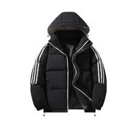 Leaomuny Cappotto Donna Invernale Corto Elegante, Parka con Cappuccio Imbottito Termico, Giubbotto Trapuntato Curvy Oversize, Giacche Pesante Caldissimo Taglie Forti Giacca Giaccone Cappotti Outerwear