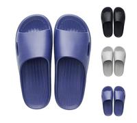 Leaomuny Ciabatte Donna Uomo Estive Pantofole Comode e Riposanti Da Casa Ciabatta In Gomma Antiscivolo Da Piscina Scarpe Morbide Asciugatura Rapida Sandali Spiaggia Mare Ciabattine Da Bagno Eleganti