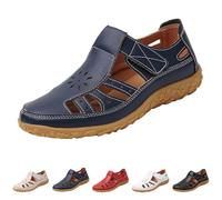 Leaomuny Sandali Donna Estive Comode Sportivi Ciabatte Ortopedici Platea Con Punta Chiusa E Strappo Scarpe Eleganti Suola Antiscivolo Bassa Sandalo Casual Trekking Sportivi Sandals Mare Per Camminare