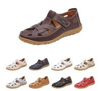 Leaomuny Sandali Donna Estivi Comodi Ciabatte Ortopedici Platea Con Punta Chiusa Scarpe Eleganti Suola Antiscivolo Bassa Sandalo Trekking Sportivi Casual Sandals Traspirante Spiaggia Per Camminare