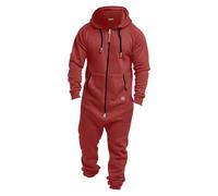 Leaomuny Tuta Intera Uomo Completa Sportiva Invernale 2 Pezzi Complete Tute Sportive Con Cappuccio E Zip Completo Ginnastica Tuta Palestra Felpa E Pantaloni Sportivi Corsa Streetwear Abbigliamento