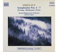 Leaper - Sibelius: Symphonies (4cd)