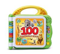 Leapfrog 100 Animali Libro, Inglese | Tocca 100 parole e habitat animali per ascoltare ciascuno in inglese e francese, costruendo il vocabolario. Età 18+ mesi