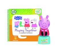 Leapfrog Leapstart Buddies Peppa Pig, Inglese | Due storie audio Peppa costruiscono la comprensione, il vocabolario, le buone maniere e la condivisione; stilo venduto