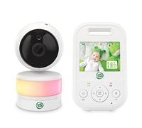 LeapFrog LF2513 Baby Monitor with Camera, Pan and Tilt Video Baby Monitor, 2.8 Inch Display, Night Vision, 300 m Range, 12H Long Battery Life, Soothing Sleep Songs