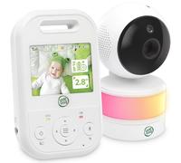 LeapFrog LF2513 Remote Pan-Tilt-Zoom with IPS LCD Screen,Up to 12-Hr Video Streaming,1000ft Long Range, NightVision,Soothing Lullabies, NightLight,2-Way Audio Talk,TemperatureSensor,SecureTransmission
