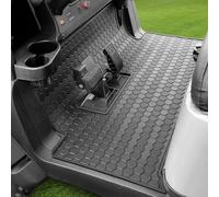 LEAPGOMAX Club Car Precedent - Tappetino di ricambio per carrello da golf, copertura completa, per precedenti (2004-2023)/Onward & Tempo (2017-2023)/Villager & V4L (2019-2023), finiture nere