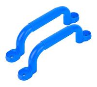 Leapiture 1 Paio di parchi Giochi Maniglia di Sicurezza in plastica manetta Swingset Non Slittamento Senza Parco Giochi per la Cornice in Tela di Gioco di Gioco (Blu)