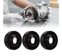 Leapiture 10 Pezzi Paraolio Compressore d'Aria per Compressore AC 10Pa Kit Paraolio Albero Uscita Compressore Kit Guarnizione Labbro Albero Aria Condizionata
