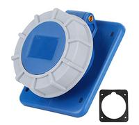 Leapiture 16A Presa di corrente da terra per barca RV Presa di corrente marina con guarnizione IP67 Impermeabile 220- Per yacht RV Camper Caravan