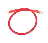 Leapiture 23,6 pollici cavo a terra 4awg Cavo di terra elettrica per auto 25 mm² Filo di terra ad alta resistenza per il supporto per fusibili inverter a batteria Collegamenti (Rosso)