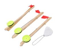 Leapiture 3 Pezzi di Pesca per Pesca di Ghiaccio Pesca su Ghiaccio ribalta Bandiera Accessori per la Pesca del Ghiaccio per Il Fiume Invernale all'aperto
