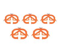 Leapiture 5pcs Calf weaning Nose Rings Plastic Weaning Spiked Ring Preventing Suckling Weaning Assistance Ring Livestock Suckling Control Ring