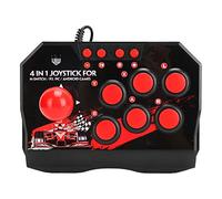 Leapiture Arcade Fight Stick, Nostalgic PC Street Fight Controller Arcade cablato Joystick Arcade Accessori Stick Arcade Hori Bouton Arcade per giochi con porta USB per Switch PS3 PC
