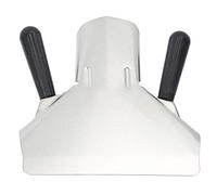 Leapiture Food Popcorn Chips Scoop in acciaio inossidabile Fry Bagger Scoop Scooper Ice Candy con manico per l'uso di ristoranti commerciali (Doppia maniglia)