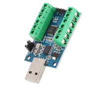 Leapiture Modulo ADC, Modulo STM32 Interfaccia USB Acquisizione Dati di Campionamento AD a 10 Canali a 12 Bit Comunicazione UART STM32