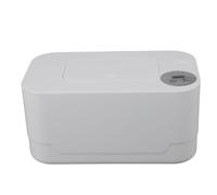 Leapiture Scaldasalviette Scaldasalviette Cordless Portatile USB Dispenser per salviette per neonati con temperatura della luce notturna per neonati Bambini piccoli (Bianco)