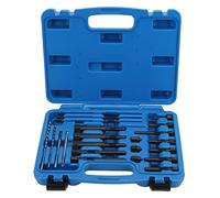 Leapiture Set di estrattori per candelette da 22 Pezzi, Kit estrattore per candelette, Kit estrattore per candelette, Portatile in Metallo, Completo di Scatola di immagazzinaggio