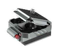 Leaplumin Kit piastra a sgancio rapido Arca-Swiss Dual-Lock | Morsetto QR in alluminio autobloccante con livella a bolla integrata | Supporto sicuro a 360° per Canon/Sony/DJI Ronin - Sistema di blocco