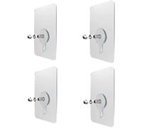 LeapMars - Adattatore per staffa di montaggio, kit adattatore non Vesa per schermi Lcd Oled senza fori Vesa, gancio a vite a parete, capacità massima di carico 10 kg