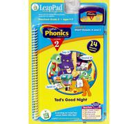 LeapPad Phonics Program Lezione 2: vocali brevi A e I: Tads Good Night: libro e cartuccia
