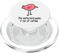 L'Early Bird ha bisogno di molto caffè PopSockets PopGrip per MagSafe