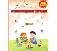 Learn ABC: Alphabet Activity & Tracing Workbook: A Fun Letter Tracing, Coloring & Writing Practice Book for Preschool & Kindergarten Kids Ages 3-6