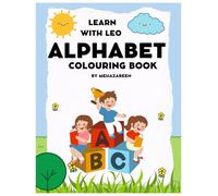 Learn ABC with Leo - Alphabet Tracing & Picture Book for Early Learners: A Fun A-Z Alphabet Book with Tracing, Pictures & First Words for Kids Ages 3-6