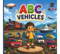 Learn ABC With Vehicles: Learn Letters A to Z with Amazing Vehicles Around Us
