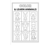 Learn about animals.: Color the animals and learn their names.