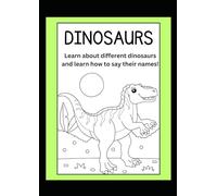 Learn about Dinosaurs Coloring Book