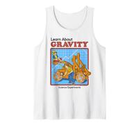 Learn About Gravity Sarcastic Retro Funny Adult Humor Canotta