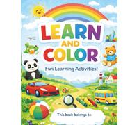 Learn And Color: Fun Learning Activities!