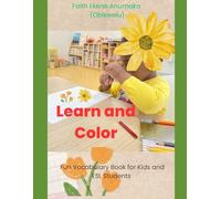 Learn and Color: Fun Vocabulary Book for Kids and ESL Students