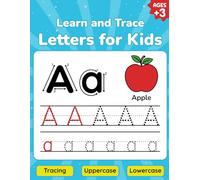 Learn and Trace Letters for Kids: Workbook for Tracing, Writing, and Learning Letters | Activities for Preschoolers and Kindergarten